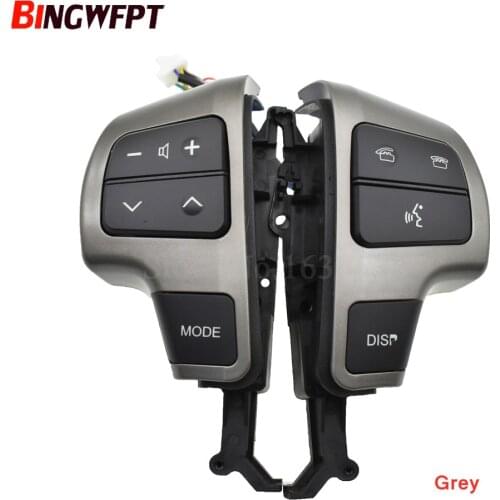 New Buttons Bluetooth Phone For Toyota LAND CRUISER 200 2008-2011 Steering Wheel Audio Control Switch