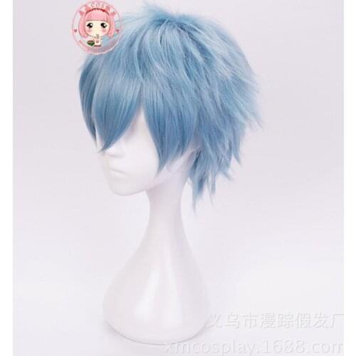 High Quality Tomura Shigaraki Cosplay Wig My Hero Gym Costume Play Wigs Halloween Hair Costumes Free Shipping