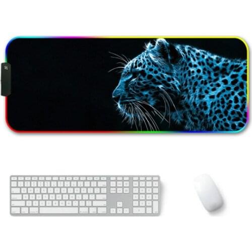 RGB Gaming Mouse Pad Large Led Computer Gamer Mousepad Big Mouse Mat xxl Carpet For keyboard Desk Mat Mause with Backlight