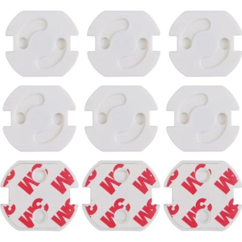 5/10pcs EU Power Socket Outlet Rotate Cover Baby Child Safety Protector Guard Anti Electric Shock Plug Home Switch Accessories