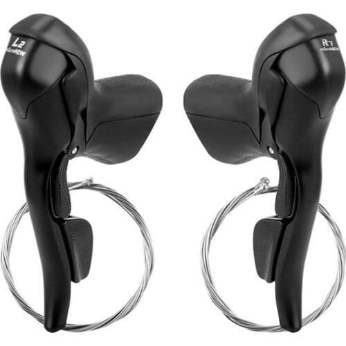 Bicycle 2X 7/8/9/10/11 Speed Shifter Bicycle Dual Control Levers Road Bike Shift Lever Derailleur Bike Parts For Shimano