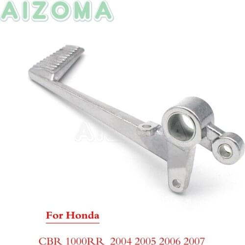 Sport Motorcycle Silver Foldable Brake Shift Pedal Foot Lever Pedals For Honda CBR1000RR CBR 1000RR 1000 RR 2004 2005 2006 2007