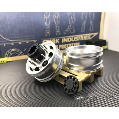 Remote control actros truck metal rear wheel hub for tamiya 1:14 scale tractor trailer scania R620 beenz 3363 MAN tgx VOLVO KING