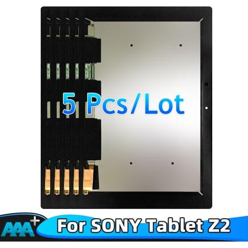 5Pcs AAA+ 10.1″ LCD Display For Sony Xperia Tablet Z2 SGP511 SGP512 SGP521 SGP541 SGP551 SGP561 Screen Digitizer Assembly