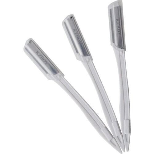 KZBOY 20/50/100PCS of Brow Razors with Protective caps customized for Brow Trimmer Eyebrow knife Makeup