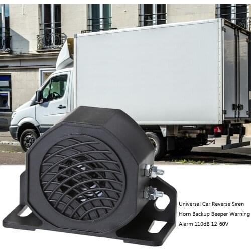 Universal Beep Beep Car Reverse Siren Car Horn Home Speaker System Reverse Horn Backup Beeper Warning Alarm 110dB 12-60V