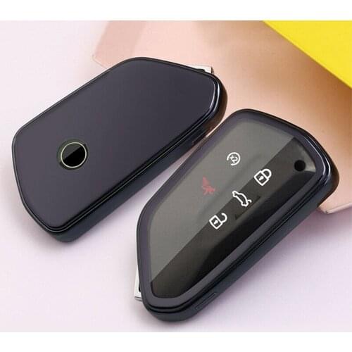 TPU Key Case For Seat Leon 2021 Cupra Formentor For Skoda A8 Golf 8 Octavia For Volkswagen VW Golf 8 Cover Holder Protective Fob