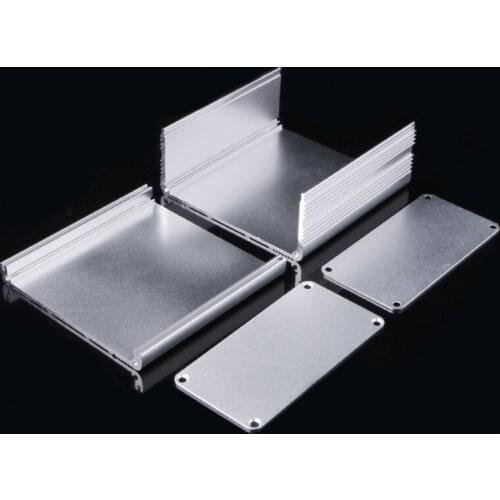 DIY Aluminum Enclosure Case Electronic Project PCB Instrument Box 100x100x50mm