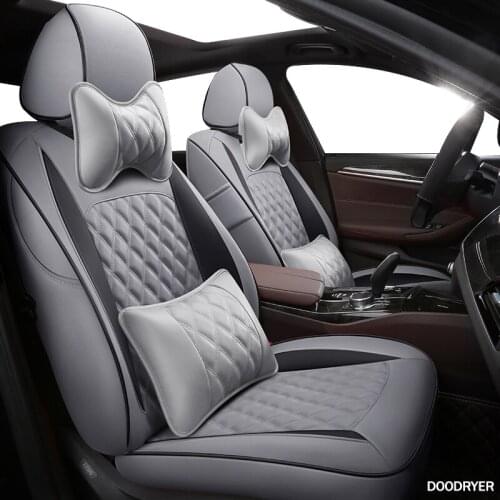 DOODRYER Custom Leather car seat cover For Dongfeng AX5 AX4 E70 AX7 S30 H30 CM7 S500 360 370 330 580 IX5 P16 S16 car seats