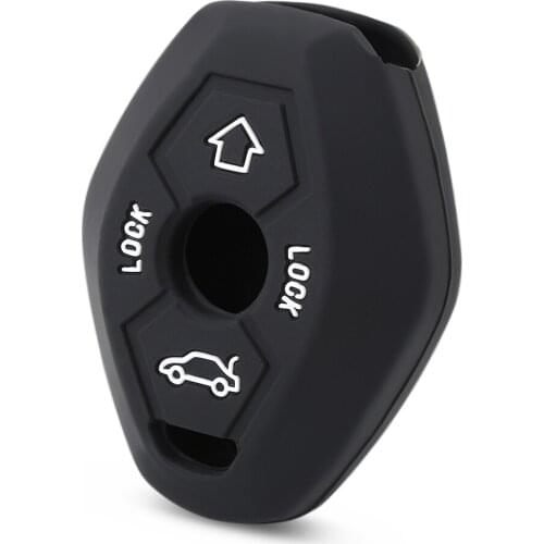 New Silicone Key Remote Case Cover Fob Set Protective Accessaries Fit FOR BMW X3 X5 Z3 Z4 3 5 7 Series E38 E39 E46 E83
