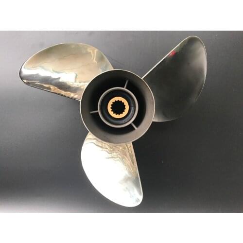 13.5x15 .13 1/2x15 For 60HP-85HP HONDA STAINLESS steel propellers Outboard Engine for honda outboard boat motors