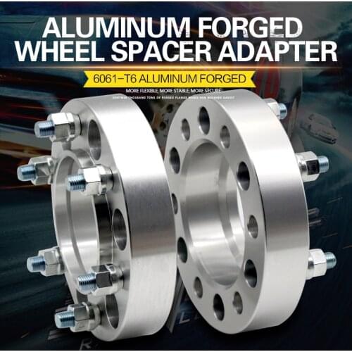 2/4 Pieces 30/35/38/50mm PCD 6x139.7 CB 100mm Forge Aluminum Wheel Spacer Adapter 6 Lug Suit For Universal Car M12XP1.25