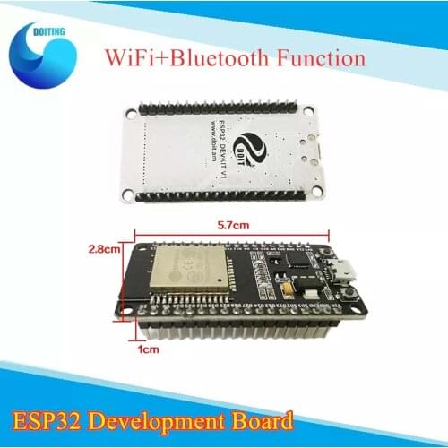 5pcs ESP32 Development Board WiFi+Bluetooth ESP-32S Ultra-Low Power Consumption Dual Core integrated antenna Similar ESP8266