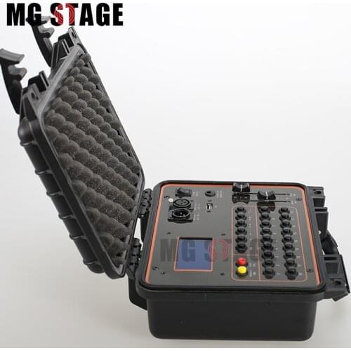 Professional stage equipment DMX512 Spark Machine Controller wirless control cold firework machine console for wedding machine