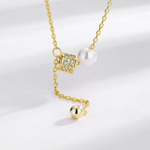 Женские ожерелья из жемчуга Binmonray China At AliExpress