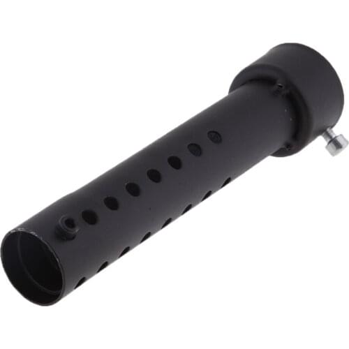 2 x 35mm Black Stainless Steel Motorcycle Exhaust Can Muffler Insert Baffle DB Killer Silencer Adjustable