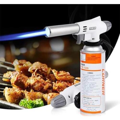 Camping Gas Torch Welding Fire Maker Lighter Butane Igniter Burner Flame Barbecue Cooking Igniter Outdoors Hot Sales