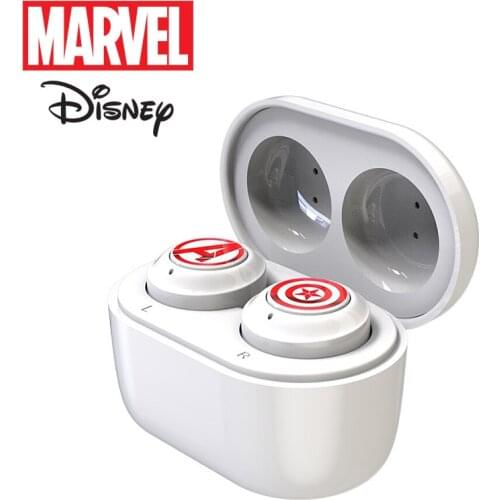 The Avengers TWS Marvel Wireless Bluetooth 5.0 Earphones Gaming Earbuds Waterproof Headset Captain America SpiderMan Earphones
