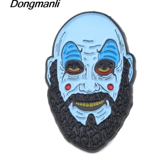 P4223 Dongmanli Captain Spaulding Metal Enamel Pins and Brooches for Women Fashion Lapel Pin Backpack Bags Badge Gifts