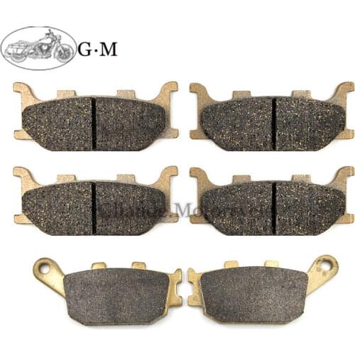 Motorcycle Front / Rear Brake Pads For YAMAHA FZ6 Fazer FZ6N 04-07 XJ6-N XJ6-F XJ6-S Diversion 600 2013-2015
