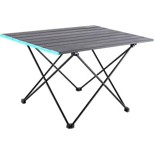 Garden Table Aluminium Alloy Outdoor Practical Protable Table Picnic Camping Fishing Barbecue Traveling Desk