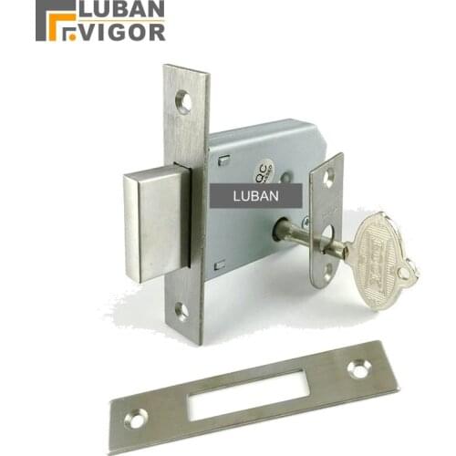 45DB Fire door lock, Invisible Door Lock,with 1 key , for Pipeline door, electrical room door, line door