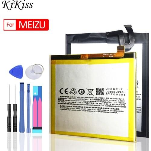 Battery For Meizu M1 M2 M3 M3S M5 M5S M5C M6 (Note mini Max M 5s/5c)/Meilan U10 U20 M15/MX4 MX5 MX6 pro/Pro 5 6 7 Plus/Note5