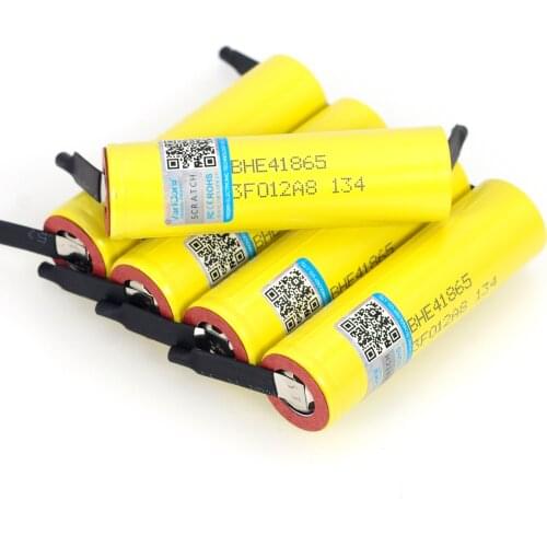 1-10PCS VariCore Original 18650 he4 3.6V Battery 2500mAh 20A 35A high drain HE4 18650 he4 battery power tools DIY Nickel