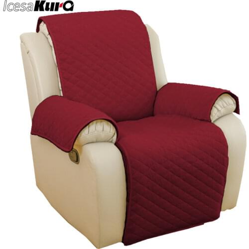 Leisure Chair Dust-Proof and Non-slip Sofa Cover Four Seasons Universal Solid Color Single Chivas Settee Armrest Set