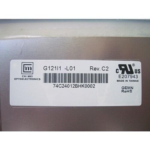 G121I1-L01 CHIMEI INNOLUX A+ 12.1 Inch high contrast industrial TFT LCD Panel