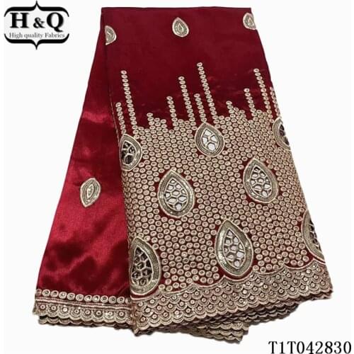 Christmas high class hole design george lace fabric indian george wrappers african silk george lace fabric For party dress