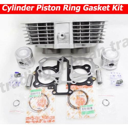 Motorcycle Cylinder Piston Ring Gasket Kit for Honda CB 250 TWO FIFTY CA250 Rebel CMX250
