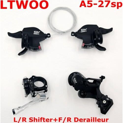 LTWOO A5 3x9 27Speed Trigger Shifter Front Rear Derailleurs 9speed for MTB Bike bicycle L/R Shifter+F/R Derailleur