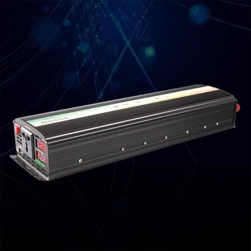 Best midified sine wave power solar inverter 12V 220V voltage converter 12v to 220v Peak 6000W sustain power full 3000W with USB