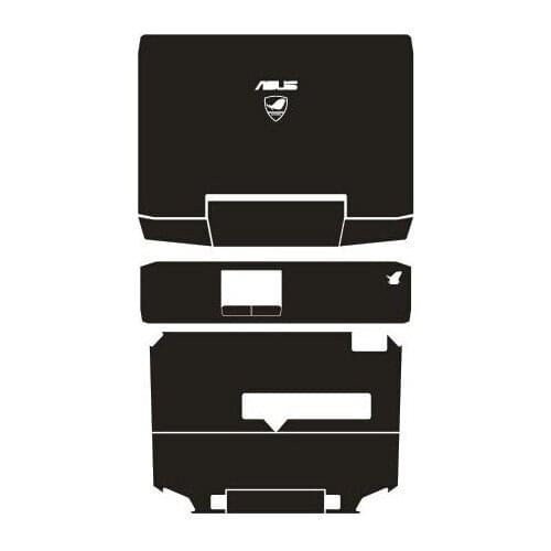 Laptop Sticker Skin Decal Carbon fiber Cover Protector for ASUS G53 G53SW G53SX 15.6"