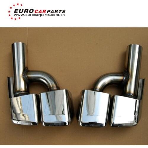 E CLASS W212 E63 stainless steel muffler tips fot E200 E260 E300 to E63 exhuast pipes