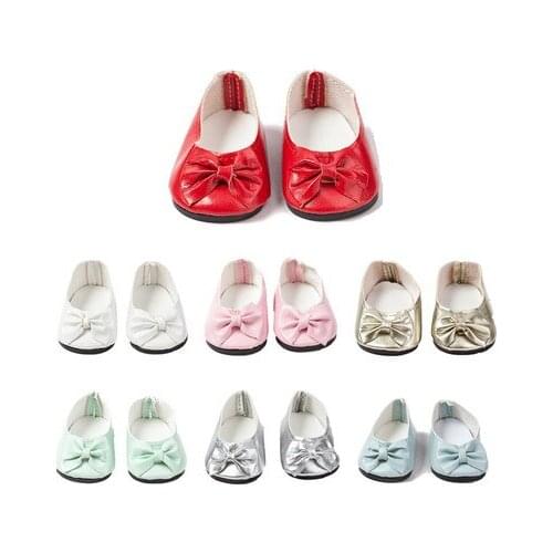 2021 New Pattern Butterfly Shoes Fit 18Inch American 43cm Baby Doll Clothes Accessories,Girls Toys,GeneratioN