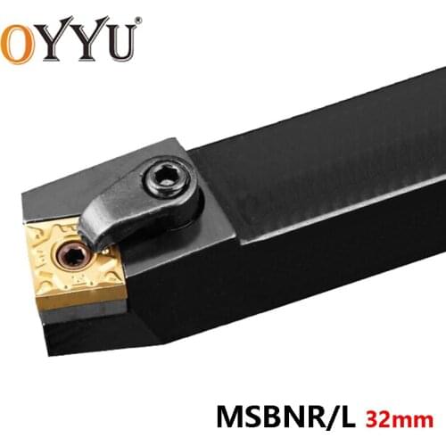 OYYU 32mm MSBNR MSBNR3232P15 MSBNR3232P12 MSBNR3232P19 MSBNL Carbide Inserts Shank use Lathe Cutter Arbor Turning Tool Holder