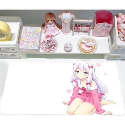 Mairuige Eromanga-Sensei Best-selling Gamers Must-have Gaming Accessories Mouse Pad Large LED Mouse Pad Can Be Customized