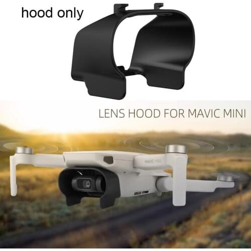 For DJI Mavic Mini 2 Lens Hood Anti-glare Lens Cover Gimbal Protective Cover Sunshade Sunhood Drone Accessories