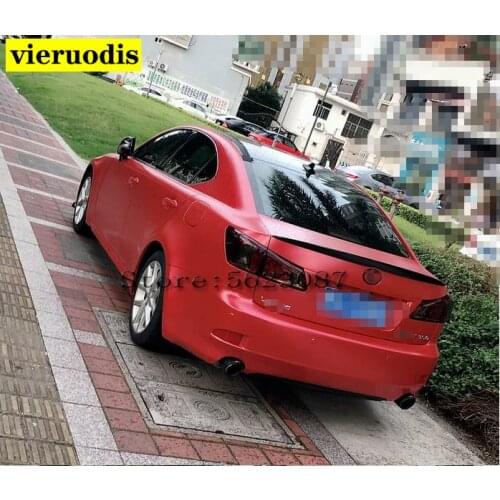 For Lexus IS250 Spoiler 2006-2012 Lexus IS300 IS350 TYk Spoiler ABS plastic Material Car Rear Wing Color Rear Spoiler