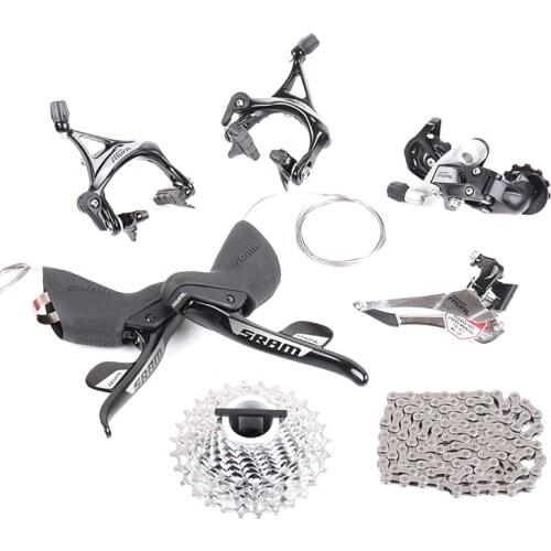 SRAM RIVAL 2X11 22 Speed Road Bike Bicycle Part Kit Groupset Derailleur Cassette 11-28T 11-32T Without Crankset