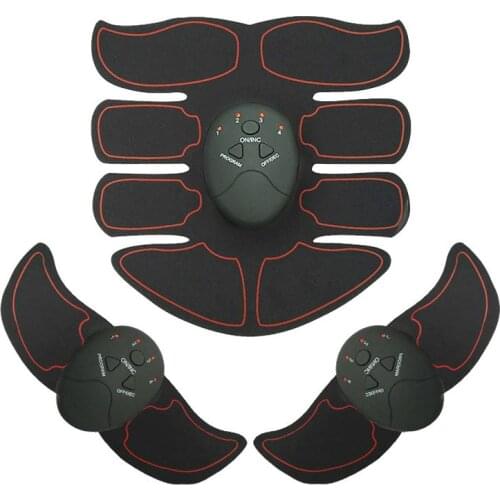 Muscle Stimulator ABS Abdominal Smart EMS Muscle Toner Body Fitness Shaping Massage Patch Sliming Trainer Exerciser Unisex