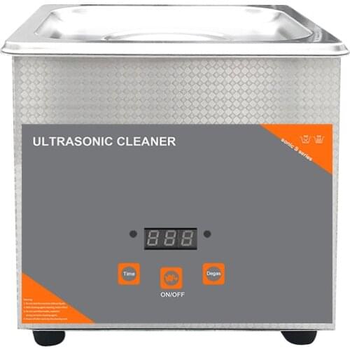 FanYing 800ml Ultrasonic Cleaner Timer 60W For Jewelry Watch Glasses Cutters Dental Razor Beauty Brush Bath Ultrasound Sonic