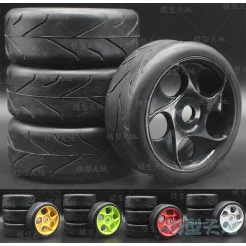 HSP 1/8 off-road vehicles 100MM street tires 8SC pull short card 17MM wear-resistant highway tires 86