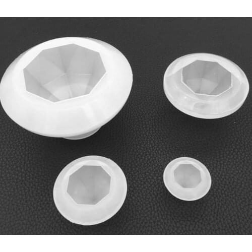 1pcs Diamond Shaped Silicone Molds Gem Necklace Pendants Epoxy Resin Mould For DIY Handmade Jewelry Making Finding Tools