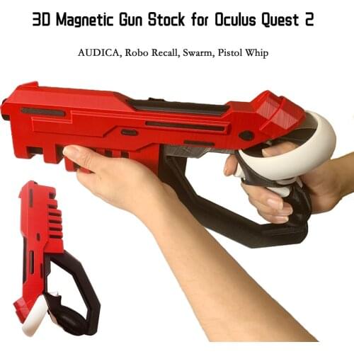 3D Magnetic Gun Stock for Oculus Quest 2 Enhance the Gaming Experience Oculus Quest 2 Gun Accessories