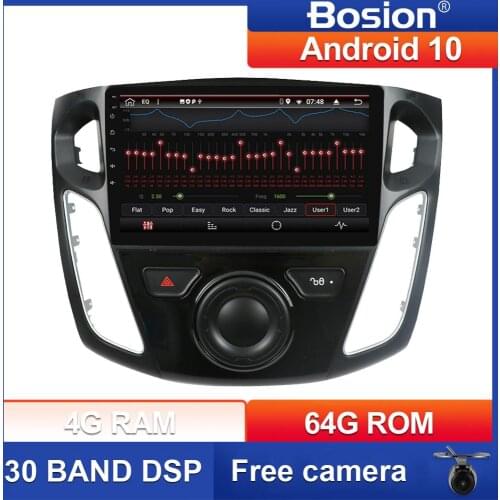 PX6 4G+64G 2 din Android 10.0 car dvd Multimedia for Ford Focus 2012 gps navigation wifi 4G mirror link steering wheel car radio