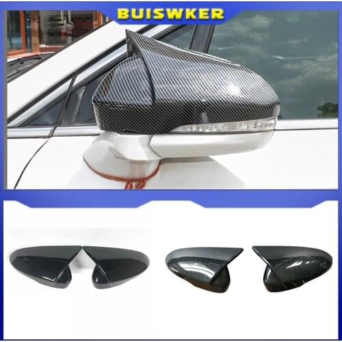 Car Chrome Rear View Mirror Decoration Cover Side Door Mirror Cover Cap for Ford Mondeo Fusion 2013-2020