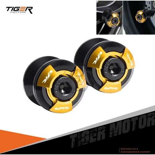 For Honda VFR VFR800 VFR800F VFR1200F Motorcycle Accessories Swingarm Spools Slider Stand Screws